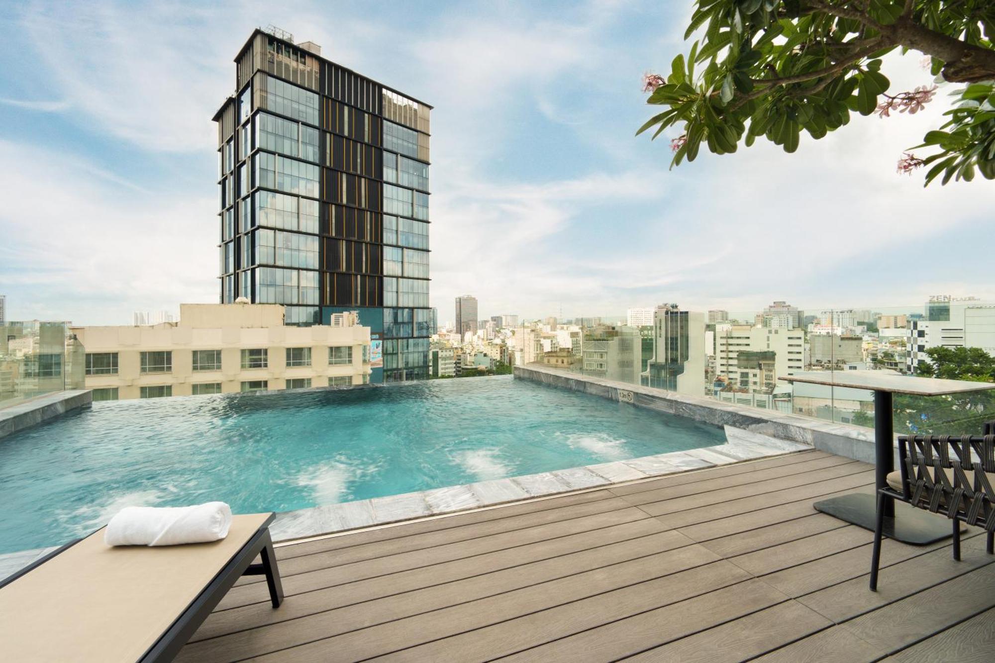 M City Hotel Saigon Ho Či Minovo Město Exteriér fotografie