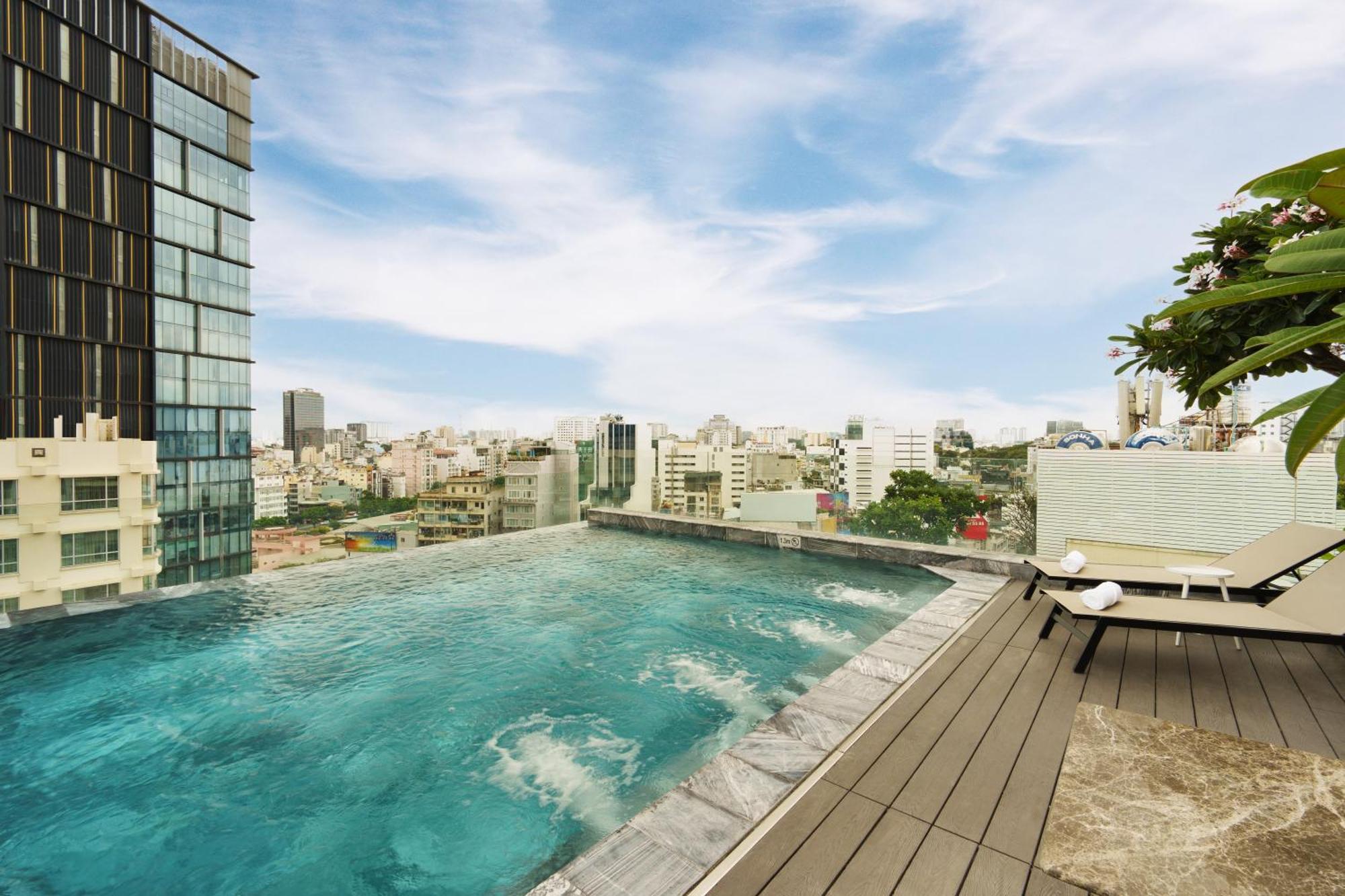 M City Hotel Saigon Ho Či Minovo Město Exteriér fotografie